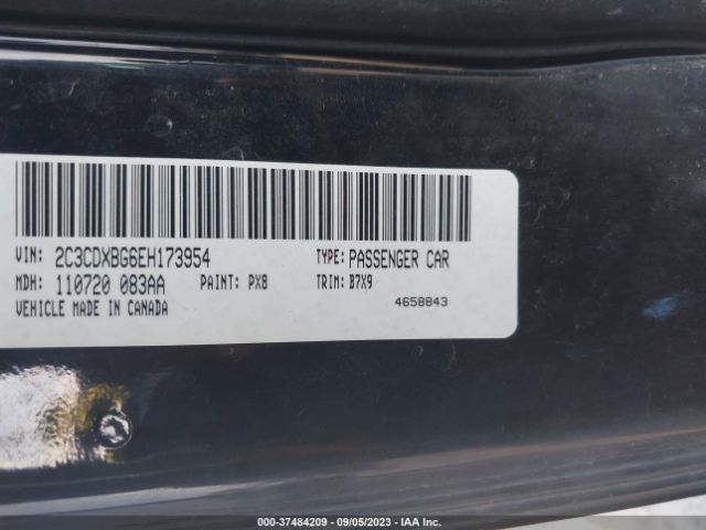 2C3CDXBG6EH173954 Dodge Charger Se