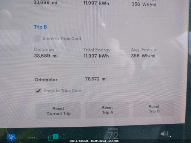 5YJ3E1EAXKF305807 Tesla Model 3 Range