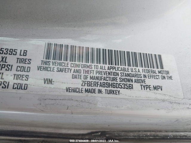 RAM Promaster City Cargo Van Tradesman 2017 ZFBERFAB9H6D53561 Image 9