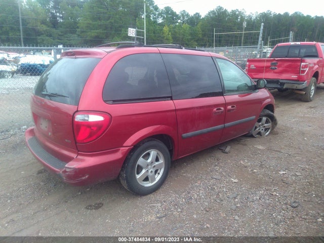 2006 DODGE CARAVAN SXT VIN: 1D4GP45R76B591842