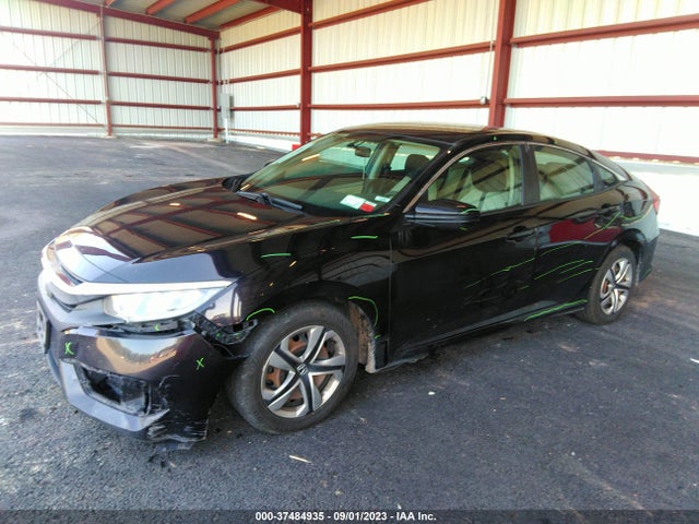 Honda Civic Sedan Lx 2018 2HGFC2F50JH553018 Image 2