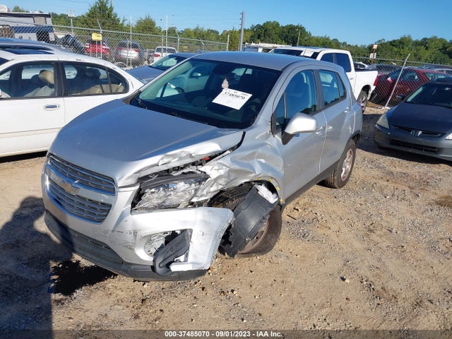 Chevrolet Trax 1ls 2016 KL7CJNSB3GB598456 Image 2