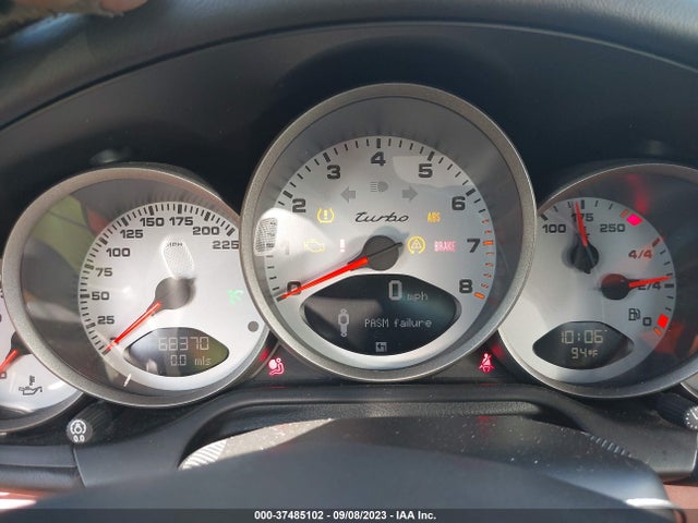 2007 PORSCHE 911 TURBO VIN: WP0AD299X7S783722