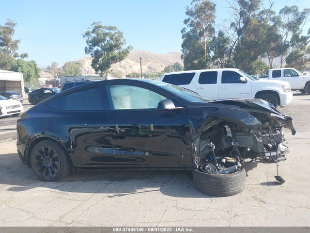 2021 TESLA MODEL Y LONG RANGE VIN: 5YJYGDEE3MF085370
