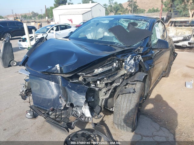 2021 TESLA MODEL Y LONG RANGE VIN: 5YJYGDEE3MF085370