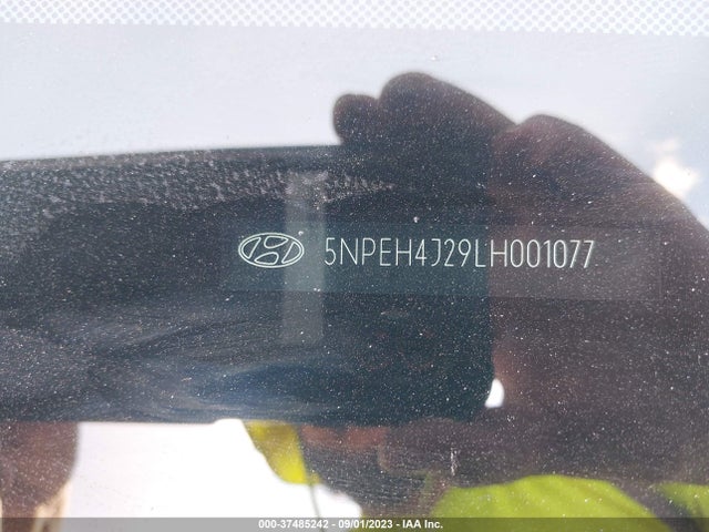 2020 HYUNDAI SONATA LIMITED VIN: 5NPEH4J29LH001077