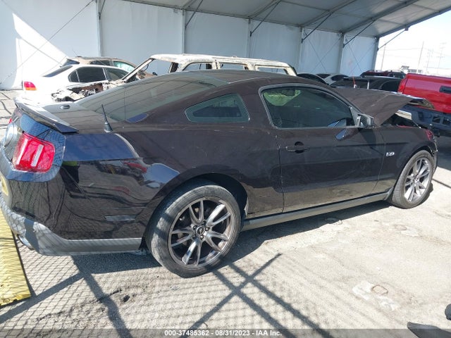 2012 FORD MUSTANG GT VIN: 1ZVBP8CF9C5200656