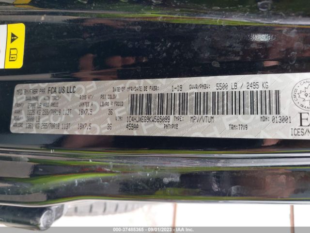 1C4HJXEG9KW565099 Jeep Wrangler Unlimited Sahara