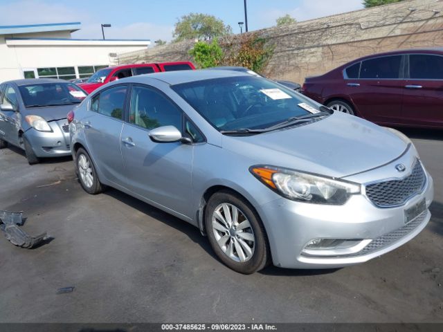 KNAFX4A87E5127949 KIA FORTE EX