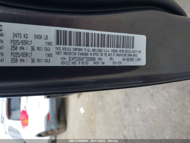 3C4PDCBG0FT529099 Dodge Journey Sxt