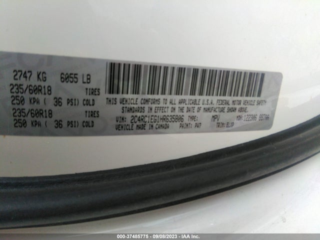 2C4RC1EG1HR635806 Chrysler Pacifica Touring-l Plus
