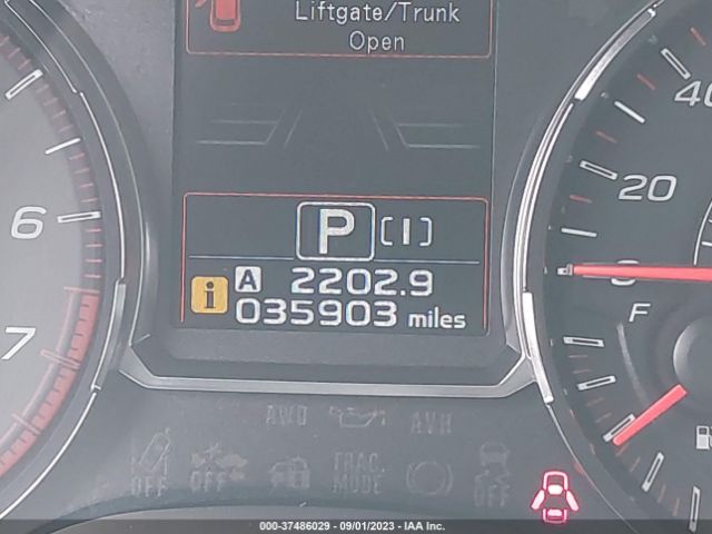 JF1VA1N62K8824534 Subaru Wrx Limited