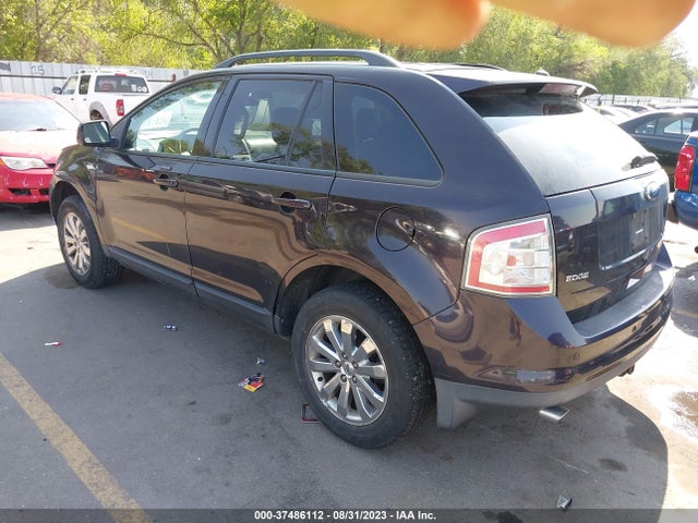 2007 FORD EDGE SEL PLUS VIN: 2FMDK49C87BA59124