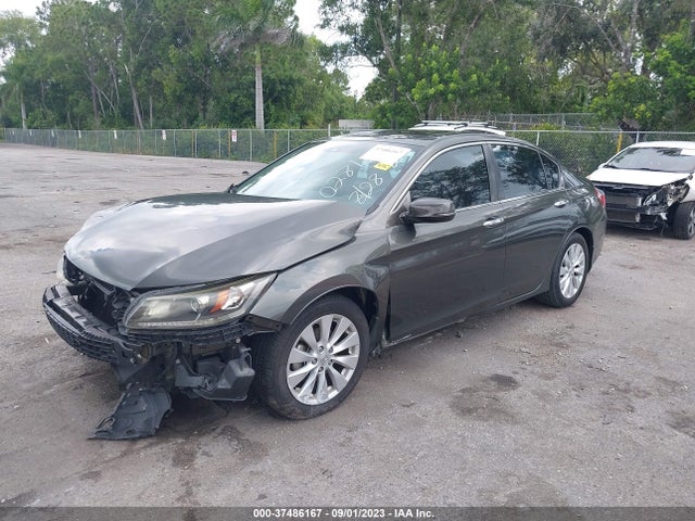 2015 HONDA ACCORD SEDAN EX-L VIN: 1HGCR2F86FA100281