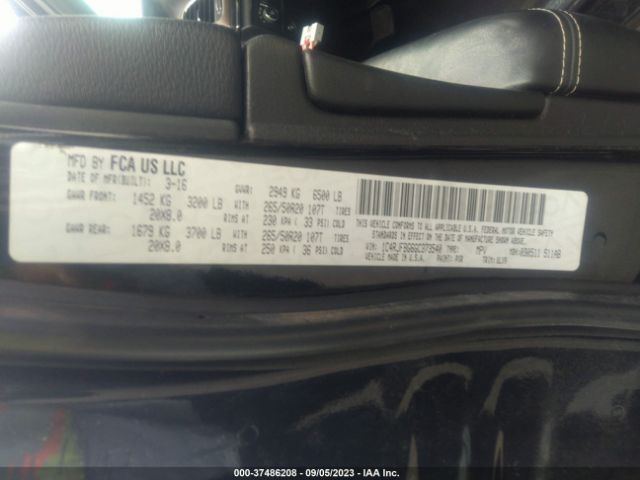 1C4RJFBG6GC373540 Jeep Grand Cherokee Limited