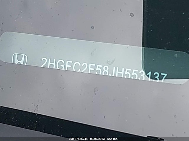 Honda Civic Sedan Lx 2018 2HGFC2F58JH553137 Image 9