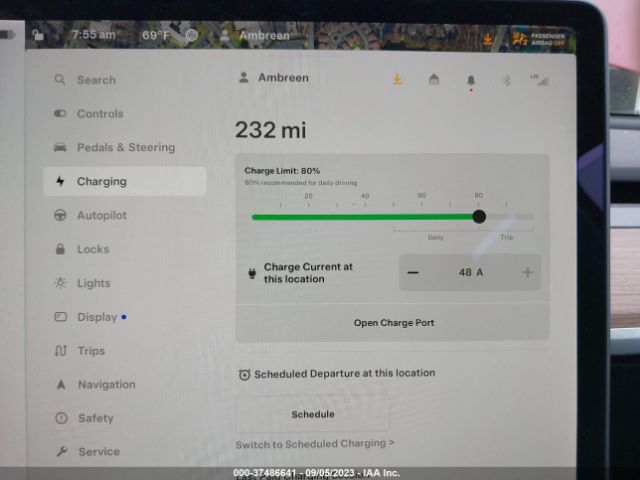 5YJYGDEE0MF217811 Tesla Model Y Long Range