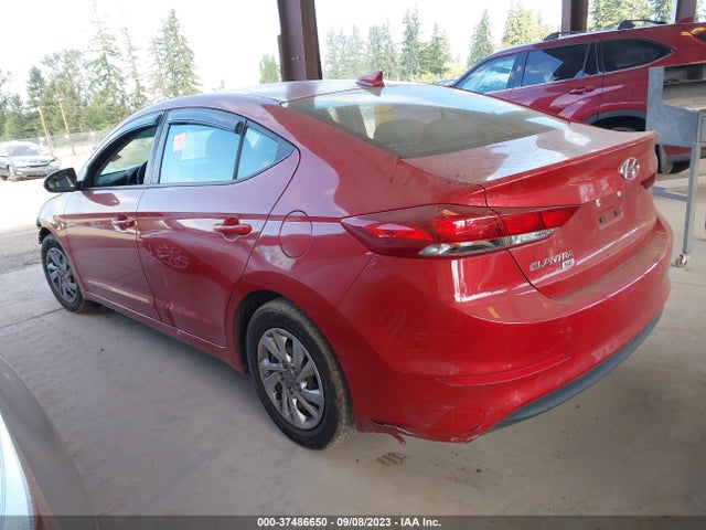 2017 HYUNDAI ELANTRA SE VIN: 5NPD74LF7HH204524