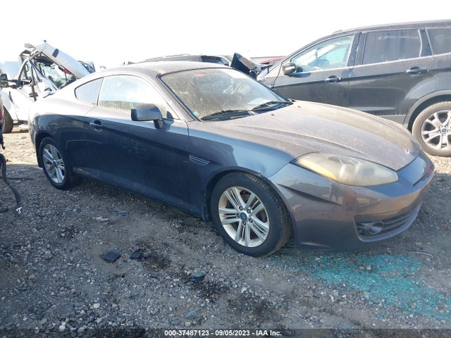 2008 HYUNDAI TIBURON GS VIN: KMHHM66D38U284566