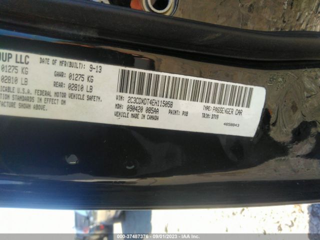 2C3CDXDT4EH115058 Dodge Charger Rt