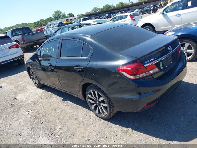 Honda Civic Sedan Ex-l 2014 2HGFB2F98EH517556 Image 3