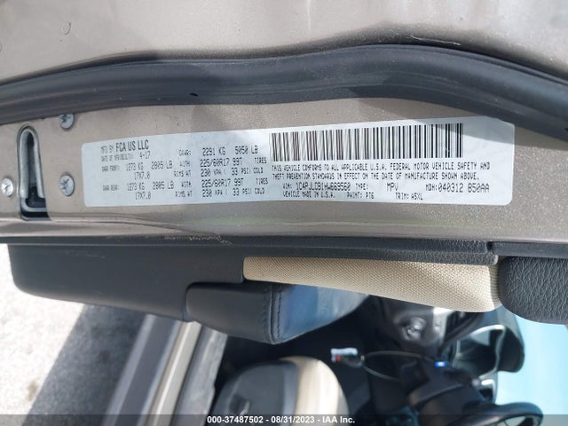 1C4PJLCB1HW669560 Jeep Cherokee Latitude