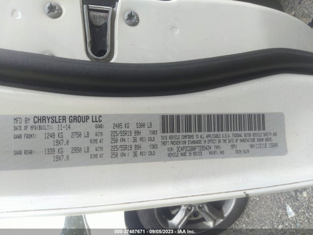 Dodge Journey Crossroad 2015 3C4PDCGB0FT595424 Image 9