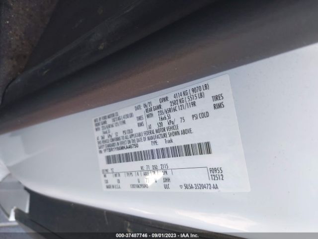 1FTBR1Y86MKA46750 Ford Transit-250 Cargo Van