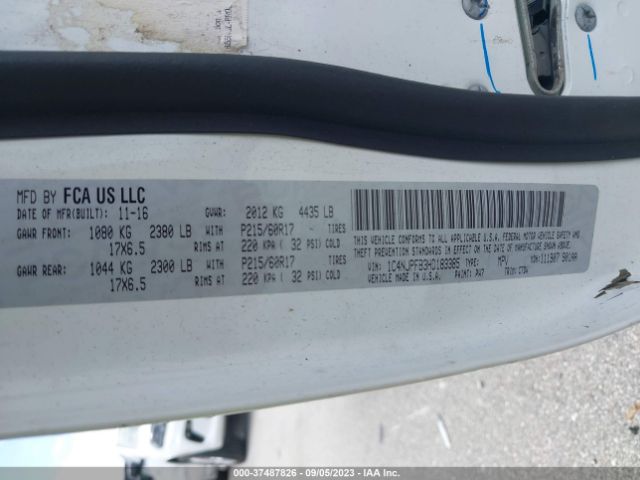 1C4NJPFB3HD183385 Jeep Patriot Latitude