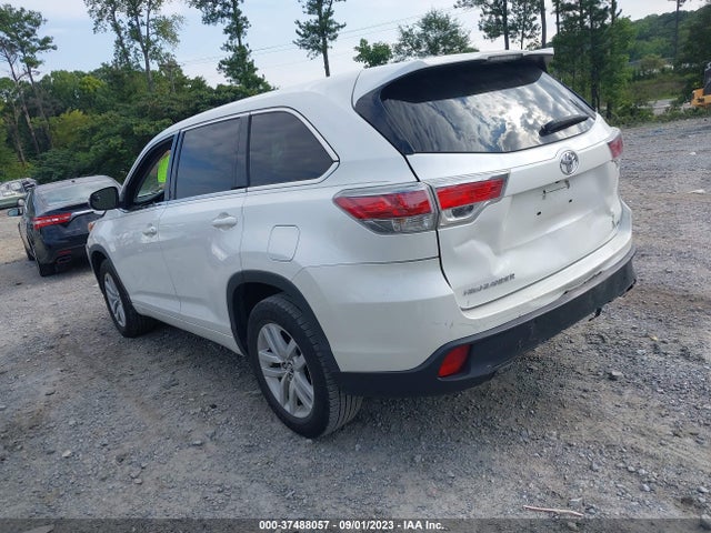 2016 TOYOTA HIGHLANDER LE VIN: 5TDZARFH1GS019136