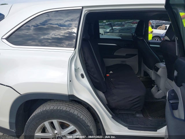 2016 TOYOTA HIGHLANDER LE VIN: 5TDZARFH1GS019136