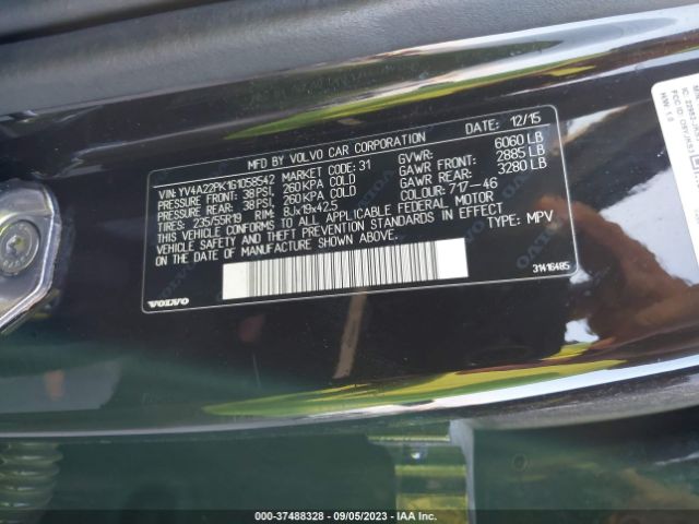 YV4A22PK1G1058542 Volvo Xc90 T6 Momentum