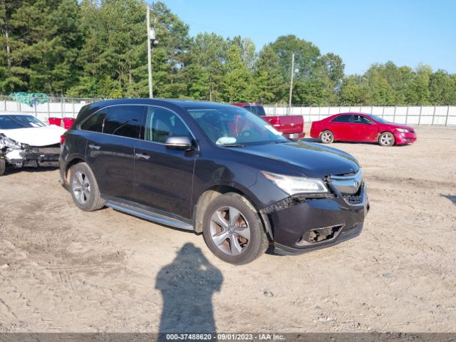 Auction sale of the 2014 Acura Mdx, vin: 5FRYD3H25EB010836, lot number: 37488620