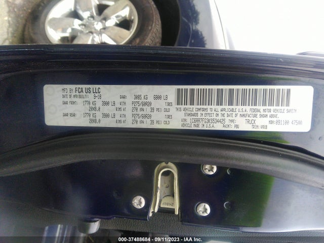 1C6RR7FG3KS534425 RAM 1500 Classic Express