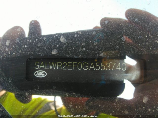 SALWR2EF0GA553740 Land Rover Range Rover Sport V8