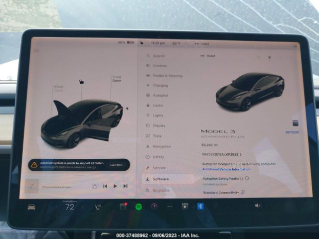 5YJ3E1EA4KF352315 Tesla Model 3 Range