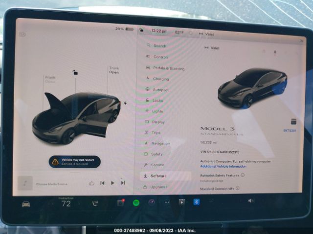 5YJ3E1EA4KF352315 Tesla Model 3 Range