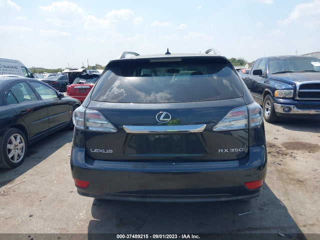 2010 LEXUS RX 350 VIN: 2T2BK1BA6AC034798