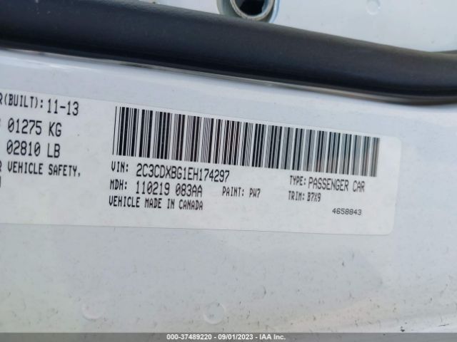 2C3CDXBG1EH174297 Dodge Charger Se