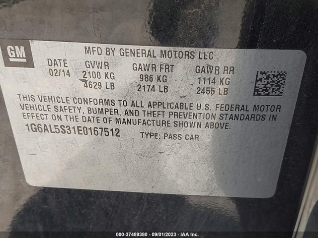 Cadillac Ats Premium Awd 2014 1G6AL5S31E0167512 Image 9