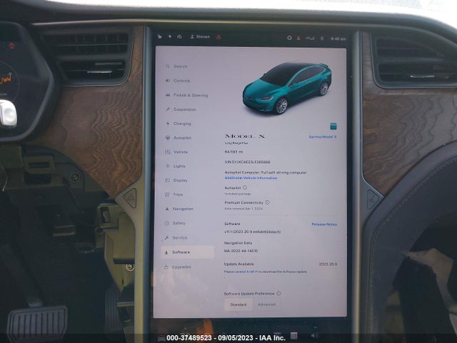 Tesla Model X Long Range 2020 5YJXCAE23LF285868 Image 18