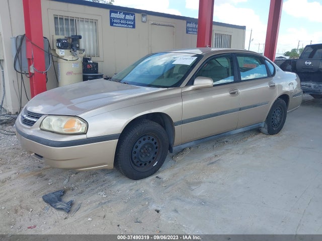 2004 CHEVROLET IMPALA VIN: 2G1WF52E549345673
