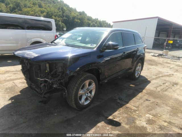 5TDDCRFH0GS019603 Toyota Highlander Hybrid Limited