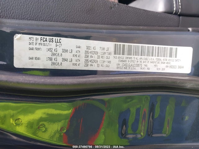 Dodge Durango Srt 2018 1C4SDJGJ4JC159573 Image 9