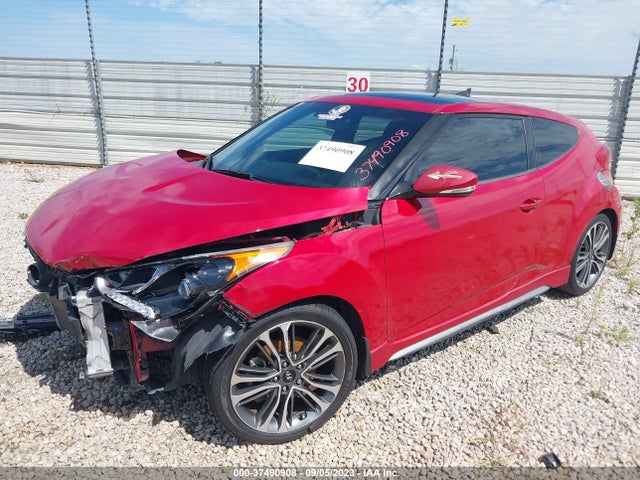 Hyundai Veloster Turbo 2016 KMHTC6AEXGU277626 Image 2