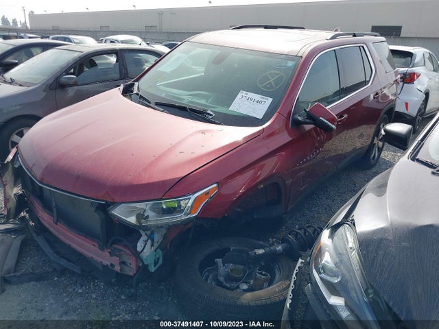 Chevrolet Traverse Lt Leather 2021 1GNERHKW2MJ140022 Image 2