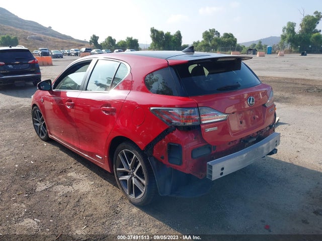 JTHKD5BH5G2262624 Lexus Ct 200h Hybrid