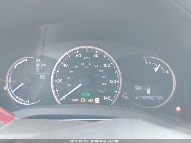 JTHKD5BH5G2262624 Lexus Ct 200h Hybrid