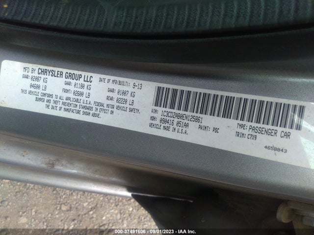 Dodge AVENGER SE 2014 1C3CDZAB0EN125861 Image 9