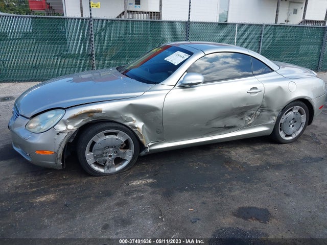 2002 LEXUS SC 430 VIN: JTHFN48Y220002587